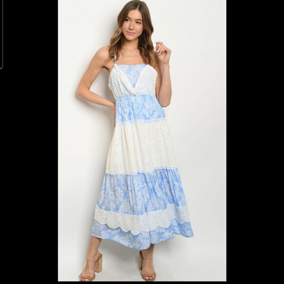 This is top class by nylon maxi pasley & eyelet - Picture 1 of 8